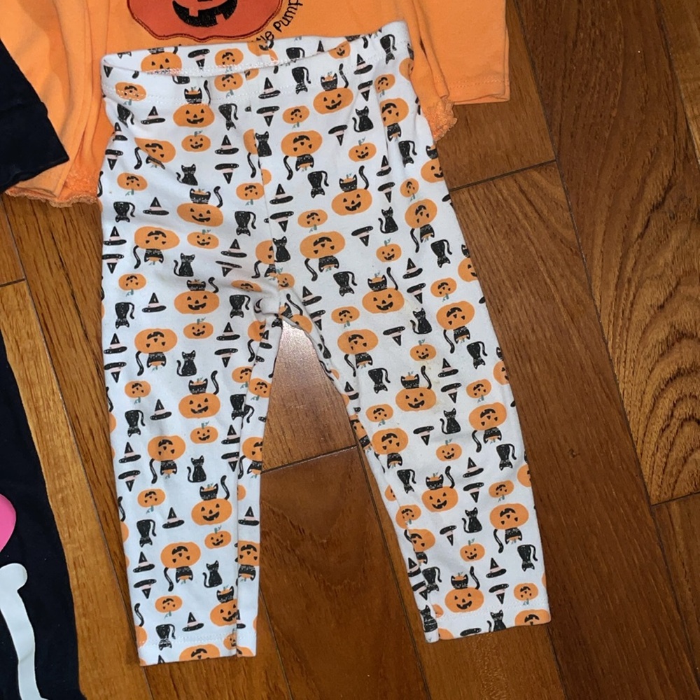 Halloween Themed Pajama Set bundle lot skeleton kitty itsy bitsy spider 18 mo 3t - Picture 5 of 9